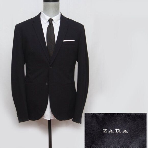 Zara Navy Blue Blazer - Picture 11 of 14